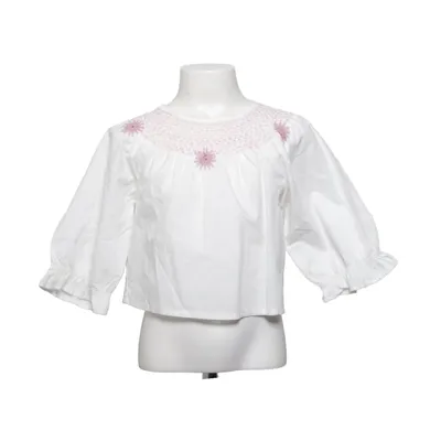Blouse (Blanc, Rose) de Coccodrillo Coton