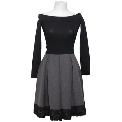 Cocktail dress (Black, Gray) from VUBU Elastane, Polyester