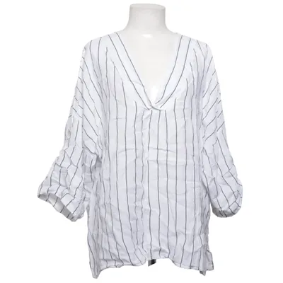 Blouse (Blanc, Bleu) de In Front Lin