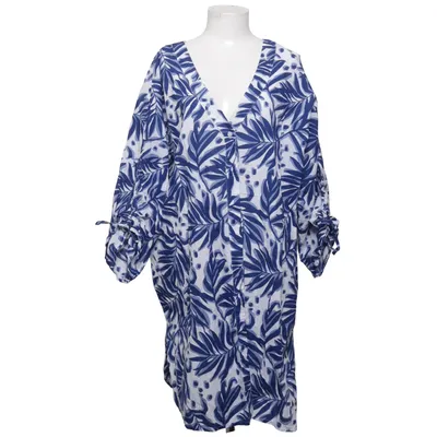 Robe (Bleu, Blanc) de Bonprix Coton