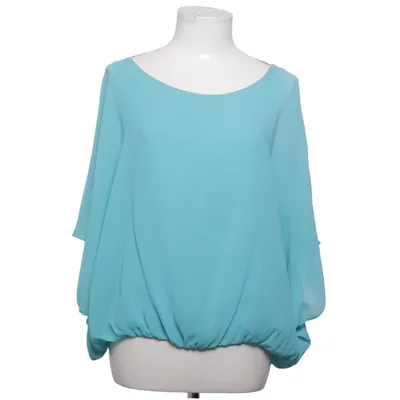Top (Turquoise) van Alice + Olivia Elastaan, Zijde