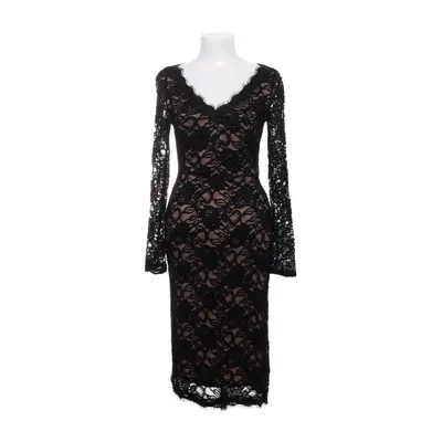 Cocktailklänning (Svart, Beige) från George Elastan, Nylon, Polyester, Viskos