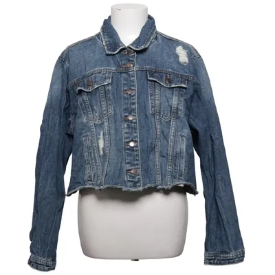 Denim jacket (Blue) from City Chic Cotton