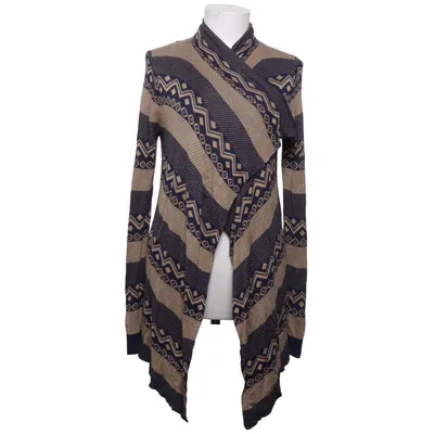 Cardigan (Blauw, Beige) van Julie Viscose