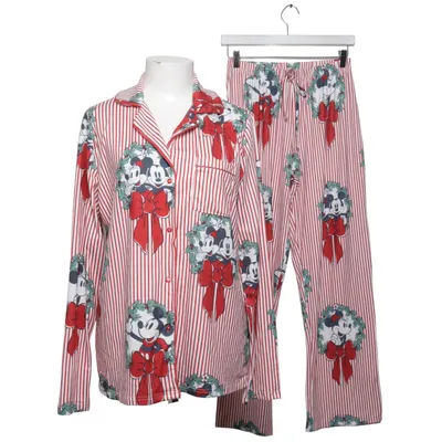 Pyjamasz (Rød, Hvid, Flerfarvet) fra Primark Elastan, Polyester