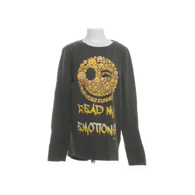 Långärmad t-shirt (Grön) från Emoji Bomull