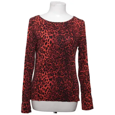Lange mouwen shirt (Rood, Zwart) van Amisu