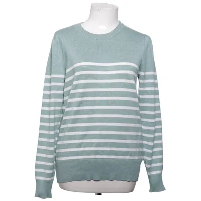 Sweater (Green, White) from Saint Tropez Polyamide, Viscose