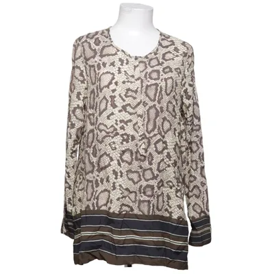 Bluse (Beige, Brun, Sort) fra M Wiesneck Viscose