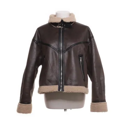 Shearlingjakke (Brun, Beige) fra Vero Moda Polyester