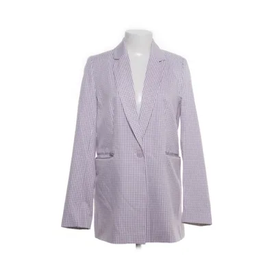 Blazer (Purple, White) from Page One Polyester, Elastane