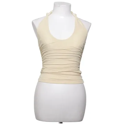 Haltertop (Beige) van White Fox Elastaan, Polyester