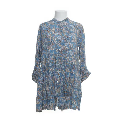 Shirt dress (Blue, Multicolored) from Heart Kiss Viscose