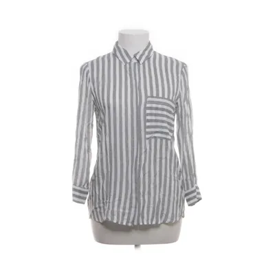 Skjorte (Grå, Hvid) fra Pull & Bear Viscose