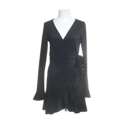 Wrap dress (Black) from Loavies Elastane, Polyamide