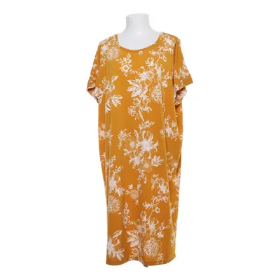 Robe (Jaune, Blanc, Multicolore) de JYOTHI Élasthane, Polyester