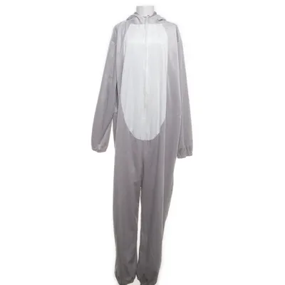 Heldragt (Grå, Hvid) fra Magic Polyester