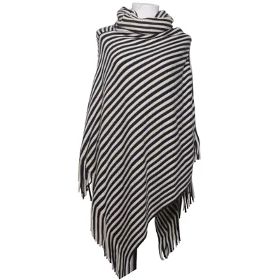 Poncho (Svart, Vit) från Holly & Whyte by Lindex Akryl