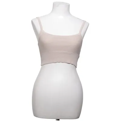 Crop Top (Beige) von H&M Baumwolle, Polyester