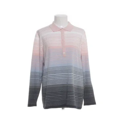 Rugby shirt (Pink, Blue, Gray) from Golléhaug Acrylic, Modal, Polyamide