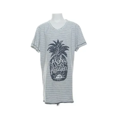 T-shirt (Grijs, Wit, Blauw) van Blue Effect Katoen