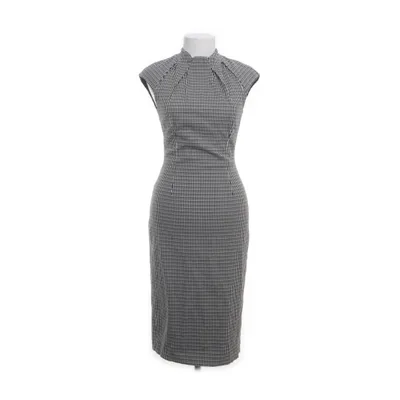 Dress (Black, White) from Karen Millen Acetate, Elastane, Wool