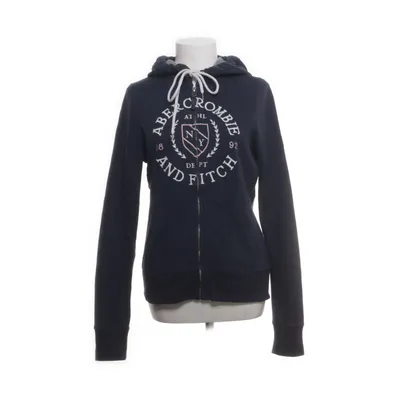 Huvtröja (Blå) från Abercrombie & Fitch Bomull, Polyester