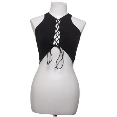 Crop top (Svart) från NLY One Elastan, Polyester