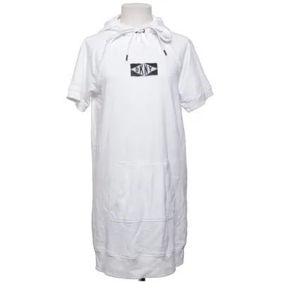 Robe à capuche (Blanc) de DKNY Sport Coton, Polyester