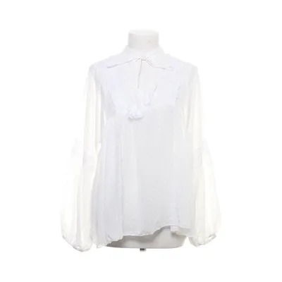 Blus (Vit) från Made in italy Elastan, Polyester, Viskos