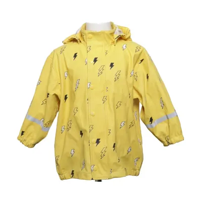 Rain jacket (Yellow) from Lindex Kids Polyurethane