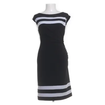 Dress (Black, White) from Lauren Ralph Lauren Elastane, Polyester