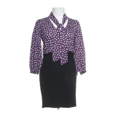 Dress (Purple, Black, White) from Venca Elastane, Polyester, Viscose