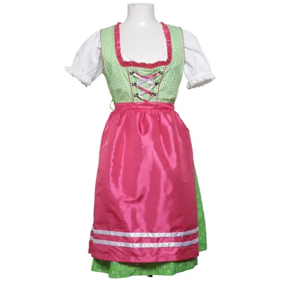 Dirndl (Vert, Rose, Blanc) de Waldschütz Coton