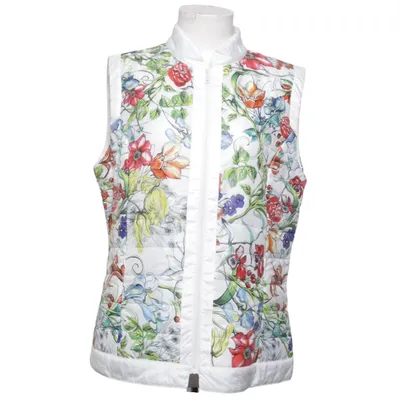 Outer vest (White, Multicolored) from Concept K Polyester