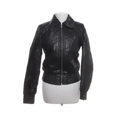 Läderjacka (Svart) från Collection Skinn, Polyester