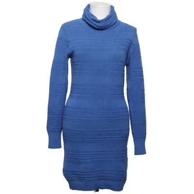 Turtleneck dress (Blue) from Les Étoiles Claires Cashmere, Elastane