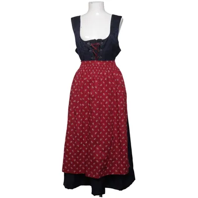 Dirndl (Red, Blue) from Rose-Dirndl Polyester, Wool