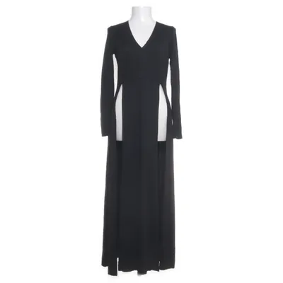 Långklänning (Svart) från Zara W&B Collection Elastan, Polyester, Viskos