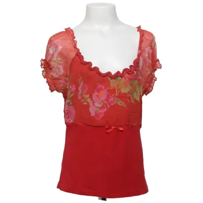 Haut (Rouge, Multicolore) de Miss Blumarine Élasthane, Viscose