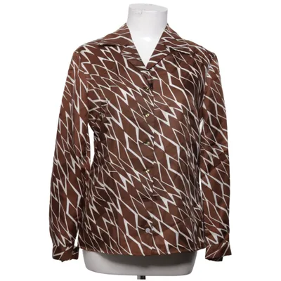 Chemise (Marron, Blanc) de Petri