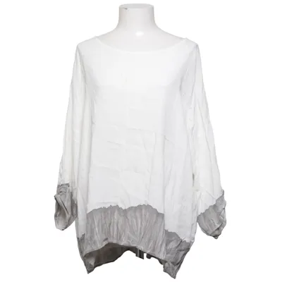 Blouse (White, Gray) from Bohéme Viscose