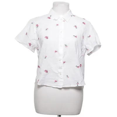 Korte mouwen shirt (Wit, Roze) van Abercrombie & Fitch