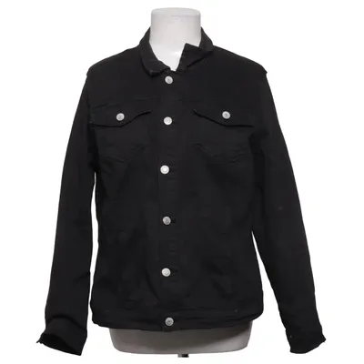 Jeansjacke (Schwarz) von Sincerely Loved Baumwolle, Elasthan