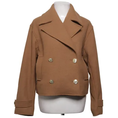 Sømandsjakke (Brun) fra Tommy Hilfiger Polyester, Uld