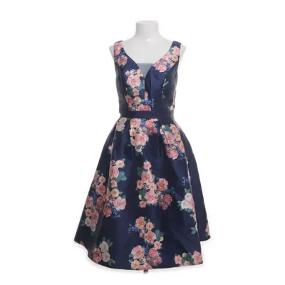 Jurk (Blauw, Meerkleurig) van Chi Chi London Elastaan, Polyamide, Polyester