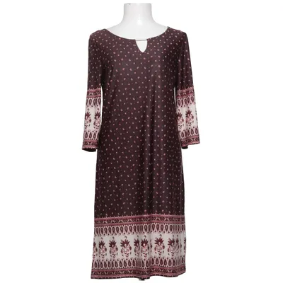 Robe (Marron, Blanc, Rose) de Happy Holly Élasthane, Polyester