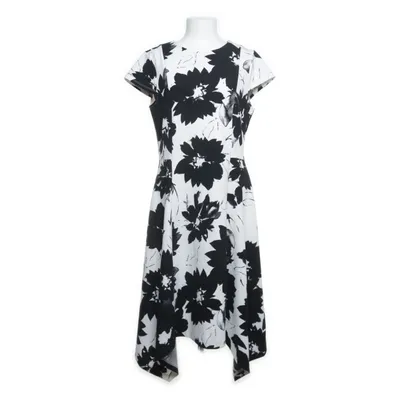 Dress (Black, White) from Ellen Tracy Elastane, Polyester