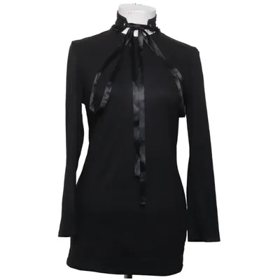 Knytblus (Svart) från Fantasy Polyester