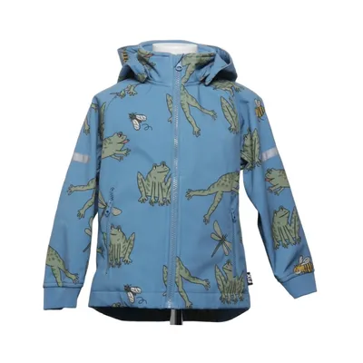 Veste imperméable (Bleu, Vert) de Fix by Lindex Élasthane, Polyester, Polyuréthane